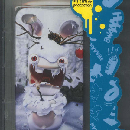 LAPINS CRETINS - Coque Iphone 4/4S : Chrismas