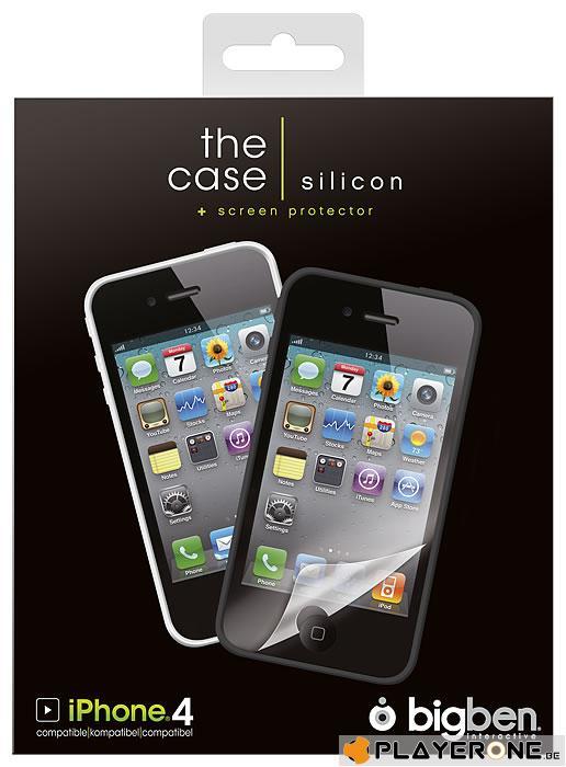 IPhone - The Case Silicon : 2 x Glove + ProtectKit (Big Ben) Iphone 4