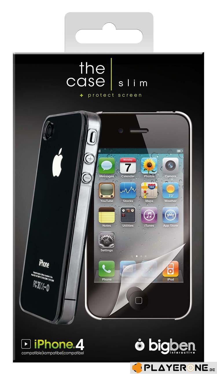 IPhone - The Case Slim Clear + Sceen Protect (Big Ben) Iphone 4