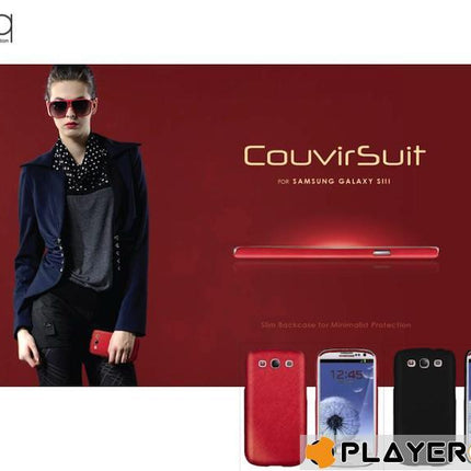 UNIQ - Galaxy S3 - COUVIRSUIT - Charged Cherry (Pink)