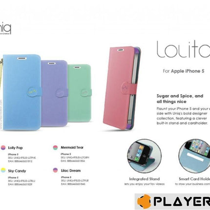 UNIQ - Iphone 5 - Lissesuit Lolita - Lilac Dream - Purple/Pink