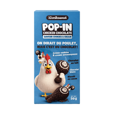Iconiksweet Pop-In Chicken Cookies Cream