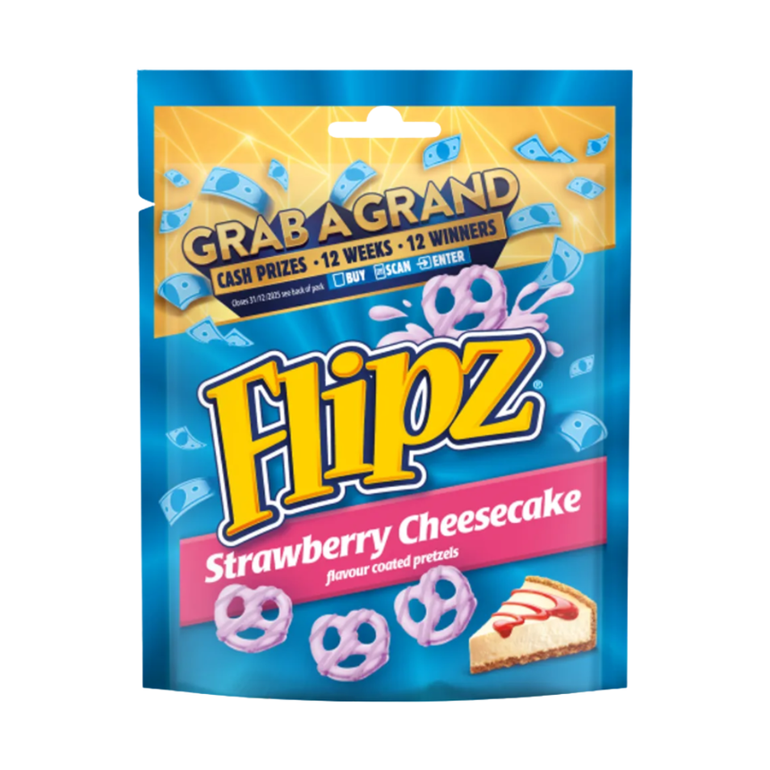 Flipz Strawberry Cheesecake