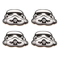STAR WARS - Stormtrooper - Set de 4 Sous Verres