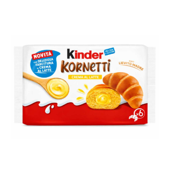 Kinder Kornetti Crema al Latte