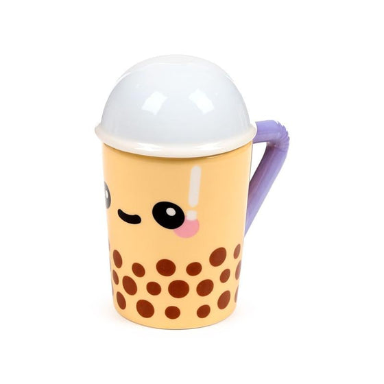 KAWAII - Boba le Bubble Tea - Mug + Couvercle 3D 300ml