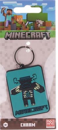 MINECRAFT - Buffalo - Porte-clés en Caoutchou