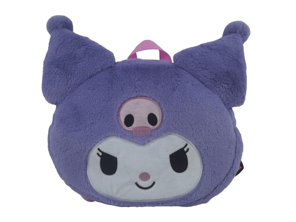 KUROMI - Purple - Sac à Dos Fourrure - 28x24x7cm