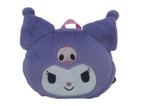 KUROMI - Purple - Sac à Dos Fourrure - 28x24x7cm