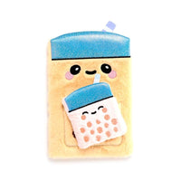 KAWAII - Boba le Bubble Tea - Notebook Pelucheux Premium + 1 Mini