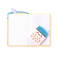 KAWAII - Boba le Bubble Tea - Notebook Pelucheux Premium + 1 Mini