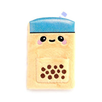 KAWAII - Boba le Bubble Tea - Notebook Pelucheux Premium + 1 Mini