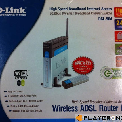 Wireless ADSL Router Kit D-Link