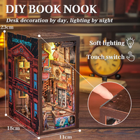 BOOK NOOK KIT - DIY - Le Long Adieu - 238pc + Eclairage LED
