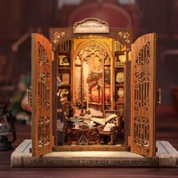 BOOK NOOK KIT - DIY - Librairie des Mémoires - 127pc + Eclairage LED