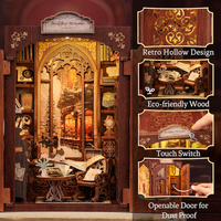 BOOK NOOK KIT - DIY - Librairie des Mémoires - 127pc + Eclairage LED
