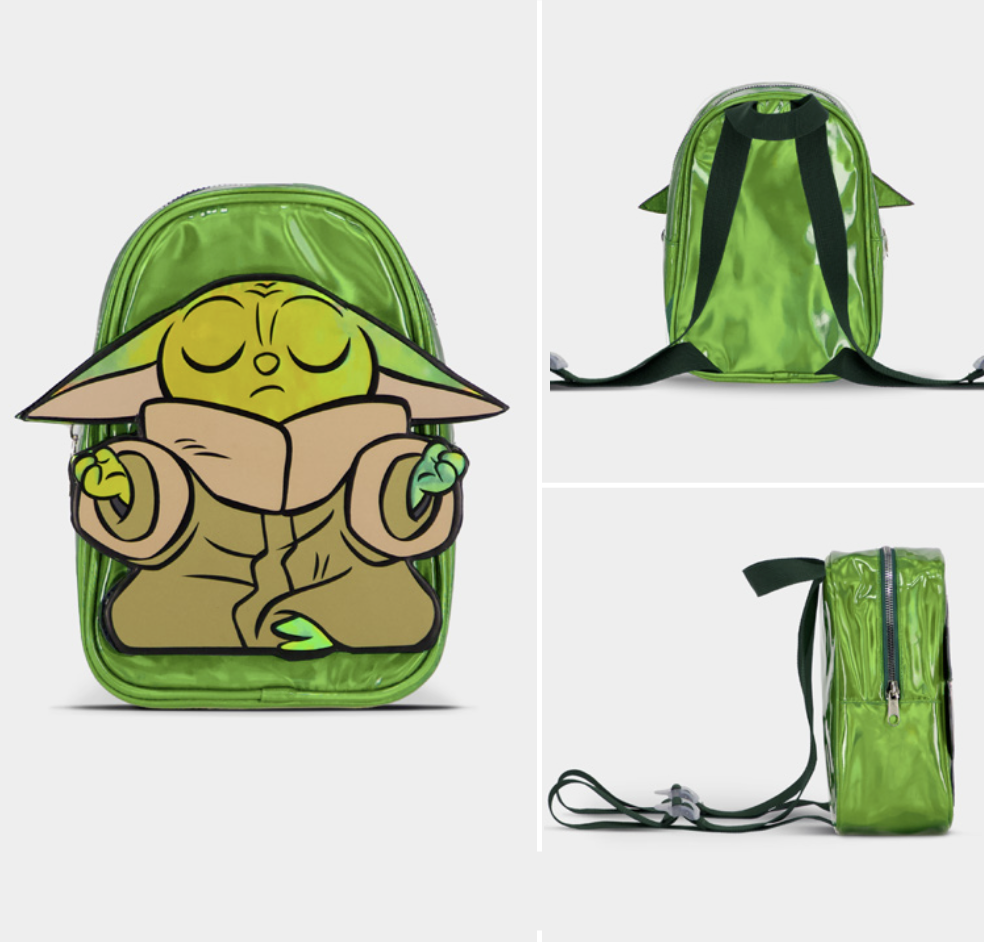 GROGU - Mini Sac à Dos 'Shiny' - 23x 16,5x 9,5cm
