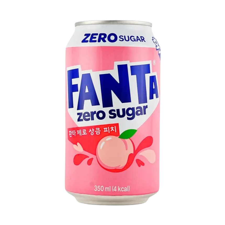 Fanta Korea Zero Sugar Peach