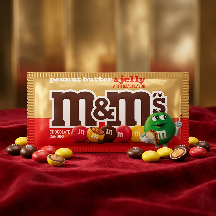 M&M's Peanut Butter & Jelly Flavor