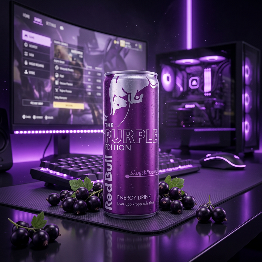 Red Bull Energy Drink The Purple Edition