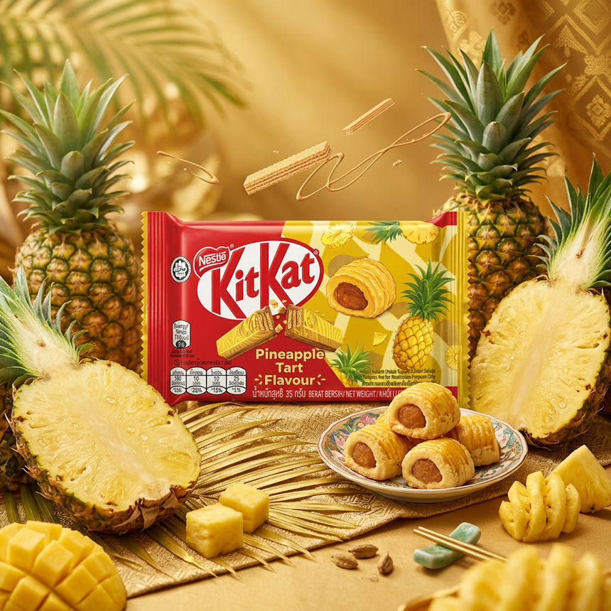 Kit Kat Pineapple Tart