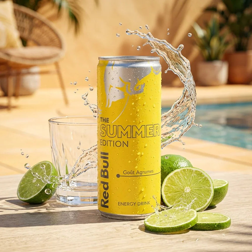 Pack 6 Red Bull Summer Edition Agrumes