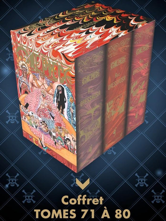 ONE PIECE - Coffret Dressrosa - Tome 71 à 80