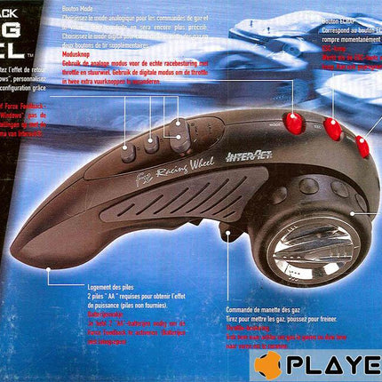 Force Feedback Racing Wheel InterAct