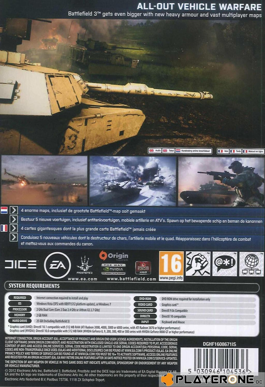 Battlefield 3 : Armored Kill ( DLC in the Box )