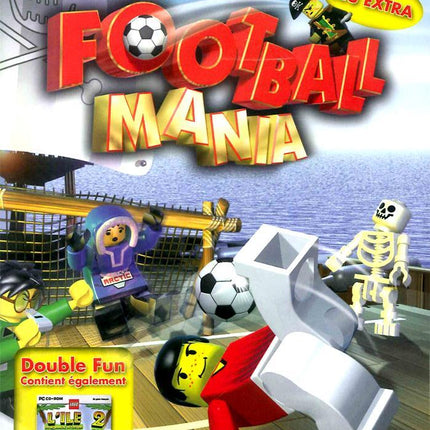 Coffret LEGO : 2 Jeux Football Mania + Lego Ile 2