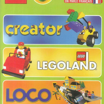 Coffret LEGO : 3 Jeux Creator + Legoland + Loco