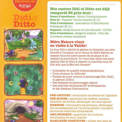 Didi et Ditto - La Visite de Mère Nature ( Prématernelle ) (*)