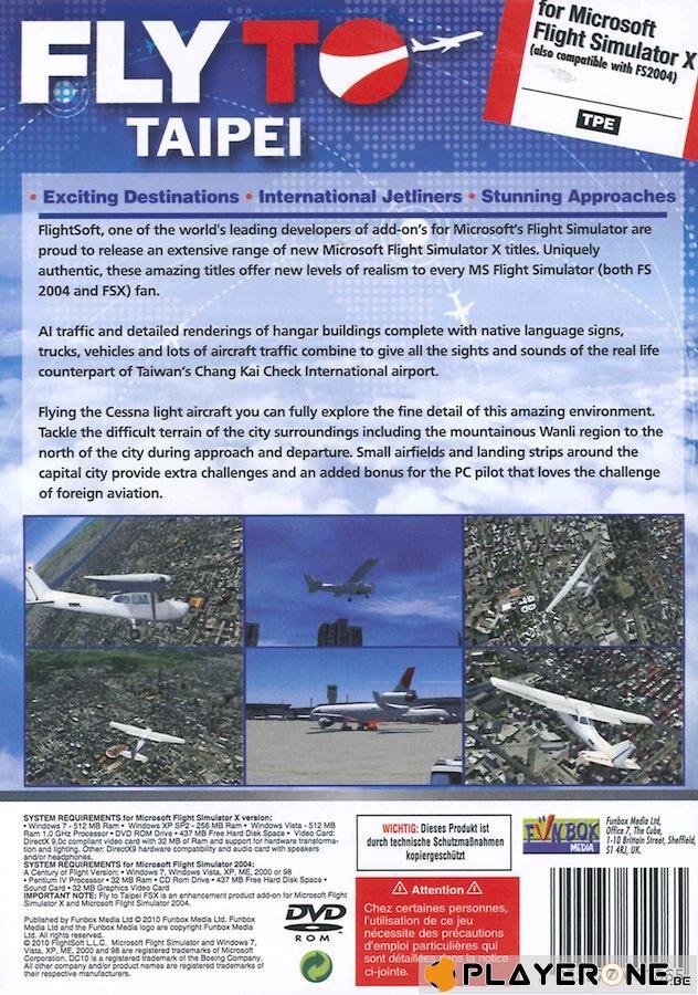 Fly To SINGAPOUR TAIPEI ( for Flight Simulator X ) (UK only)