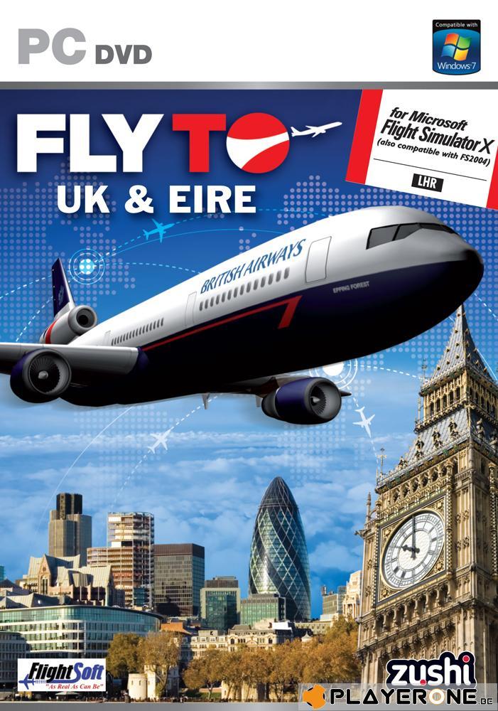 Fly To UK and Eire ( for Flight Simulator X ) (UK only)