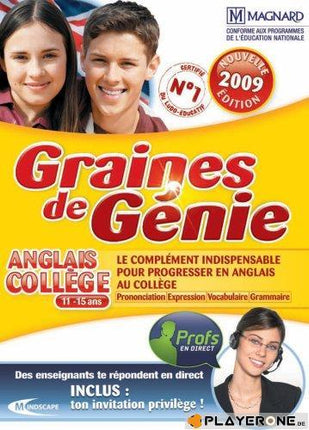Graines de Génie Anglais College Edition 2009 (11-15 ans)