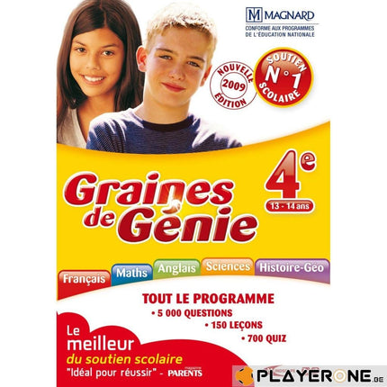 Graines de Génie 2éme Secondaire 13-14 ans (Edition 2009)