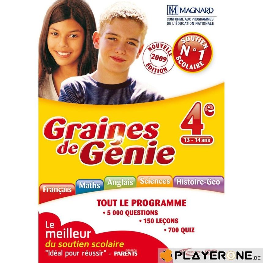 Graines de Génie 2éme Secondaire 13-14 ans (Edition 2009)