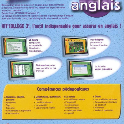 Hit College : Anglais 3eme (14-15 ans)