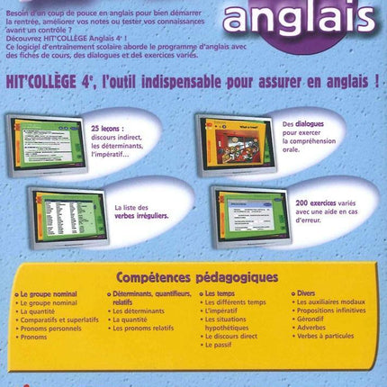 Hit College : Anglais 4eme (13-14 ans)