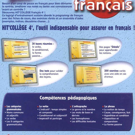 Hit College : Francais 4eme (13-14 ans)