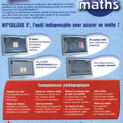 Hit College : Maths 5eme (12-13 ans)