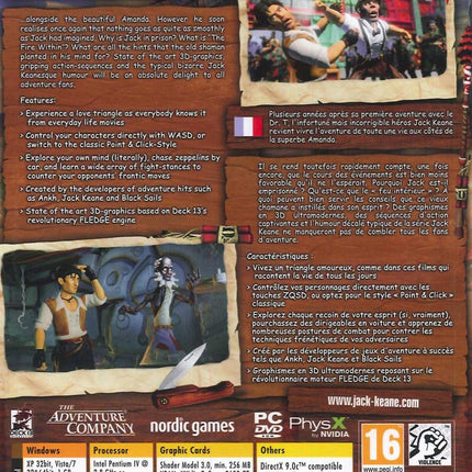 Jack Keane 2 : The Fire Within
