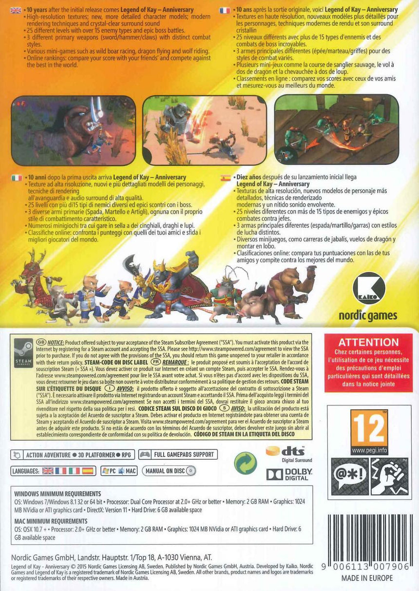Legend of Kay Anniversary