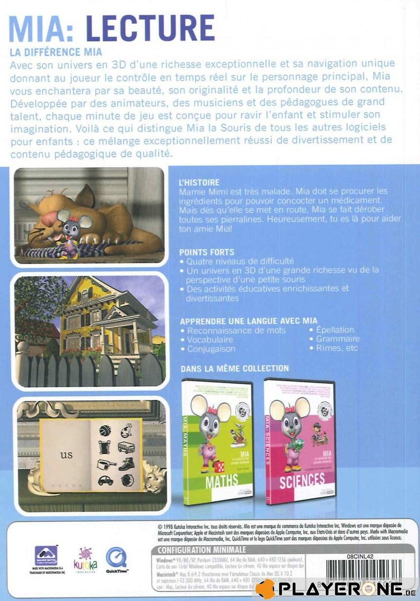 MIA Lecture PC / MAC (6-10 ans)