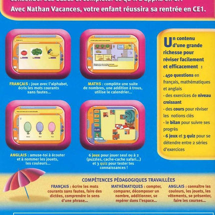 Nathan Vacances : 6-8 ans (PC/MAC)