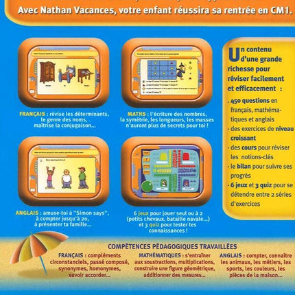 Nathan Vacances 2008 : 8-10 ans