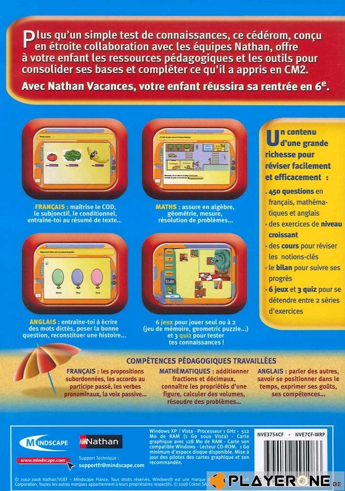 Nathan Vacances 2008 : 10-12 ans