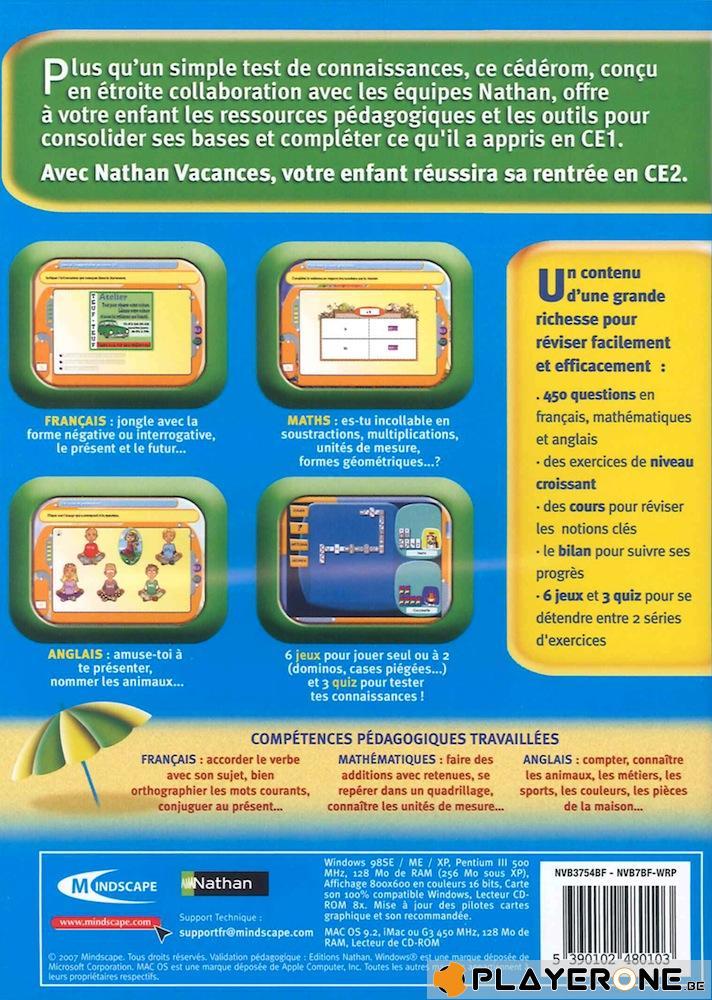 Nathan Vacances : 7-9 ans (PC/MAC)