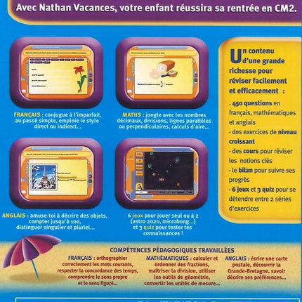 Nathan Vacances : 9-11 ans (PC/MAC)