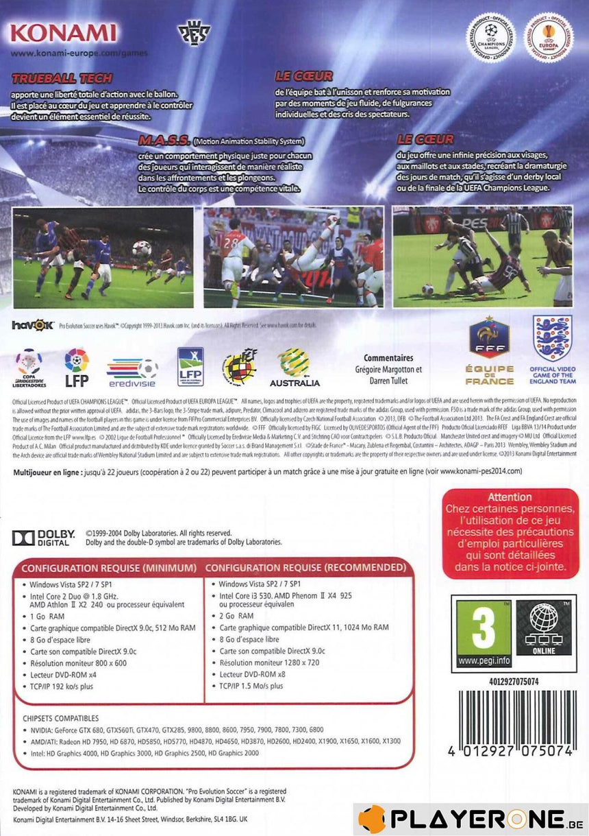 Pro Evolution Soccer 2014